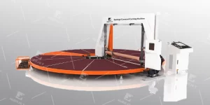 sponge carousel cutting machine sponge cutting machine